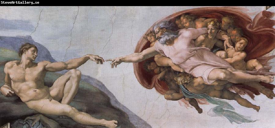 Michelangelo Buonarroti Creation of Adam